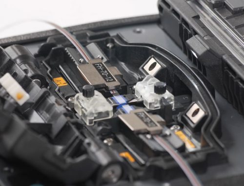 Maquina de fusão de fibra óptica para cabo ribbon óptico